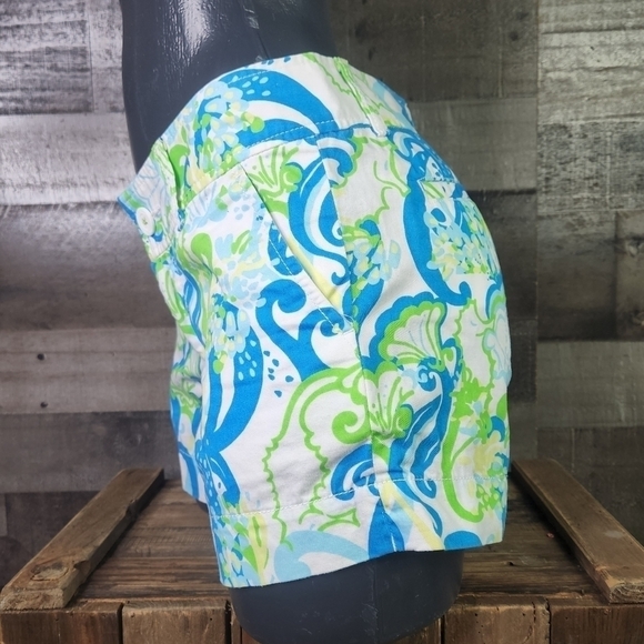 Lilly Pulitzer Callahan Shorts "Crystsl Coast" 00 - Picture 4 of 9